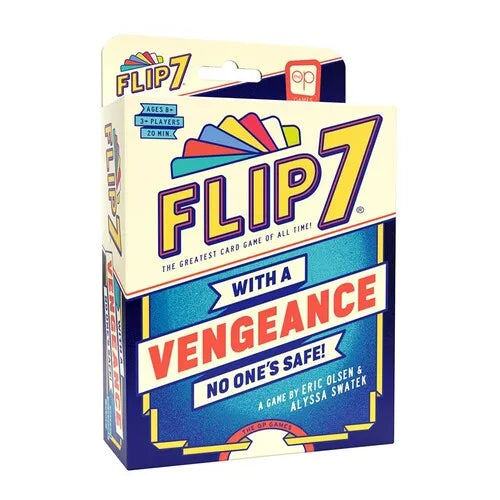 Flip 7: With a Vengeance-101 Board / Card Games-Brain Games OÜ