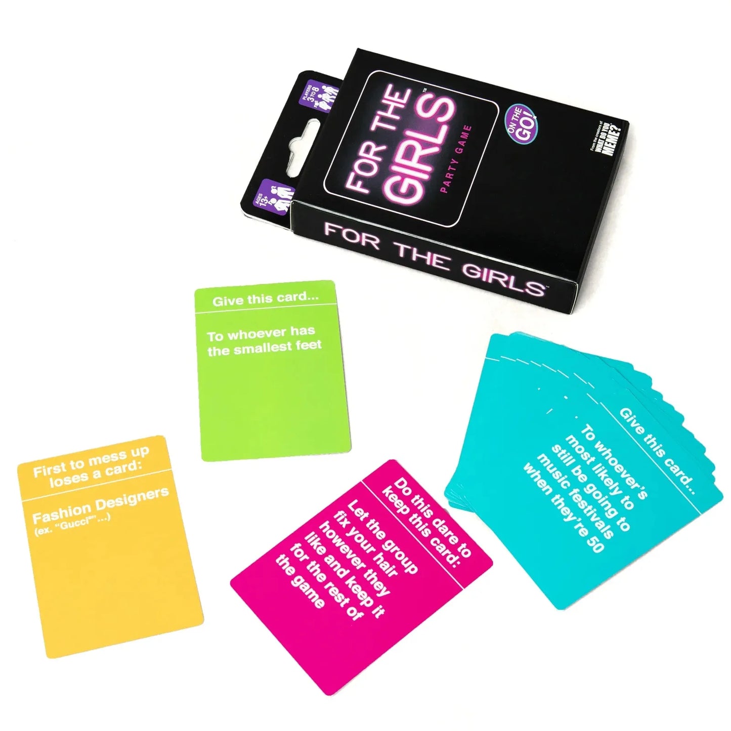 For The Girls On The Go Game Travel Edition-108 Jigsaw Puzzles-Brain Games OÜ