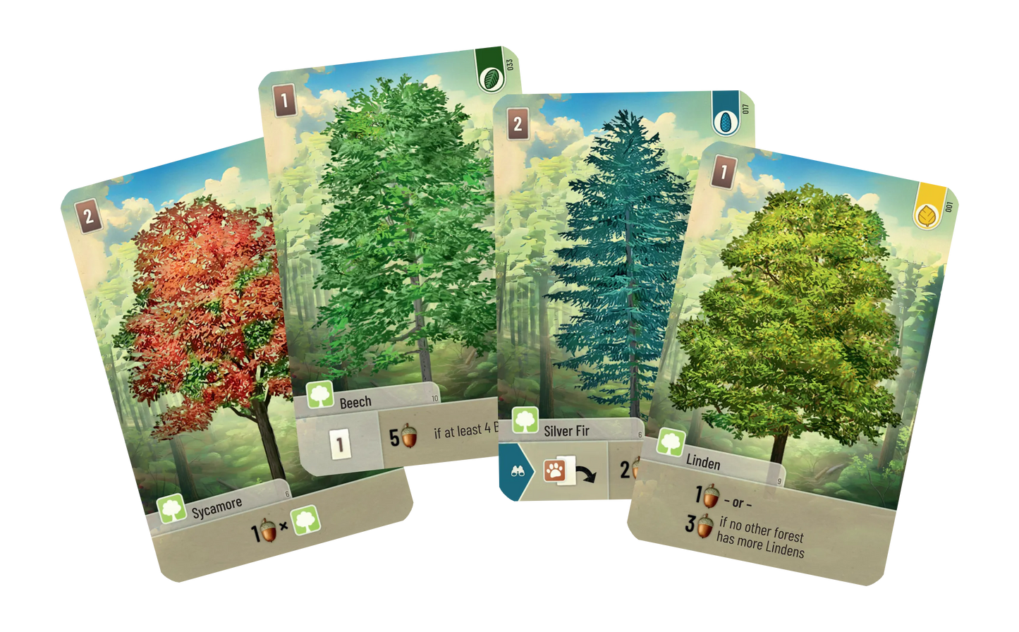 Forest Shuffle-Strateegiamängud-Brain Games OÜ