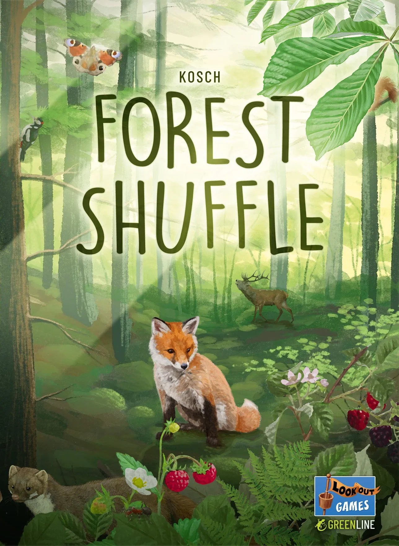 Forest Shuffle-Strateegiamängud-Brain Games OÜ