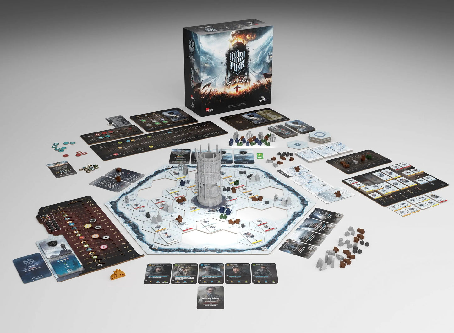 Frostpunk: The Board Game-101 Board / Card Games-Brain Games OÜ