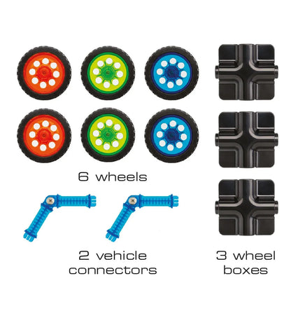 GeoSmart - Wheels Set (11 tk)-w111 WHS Creativity & Brain Teasers-Brain Games OÜ