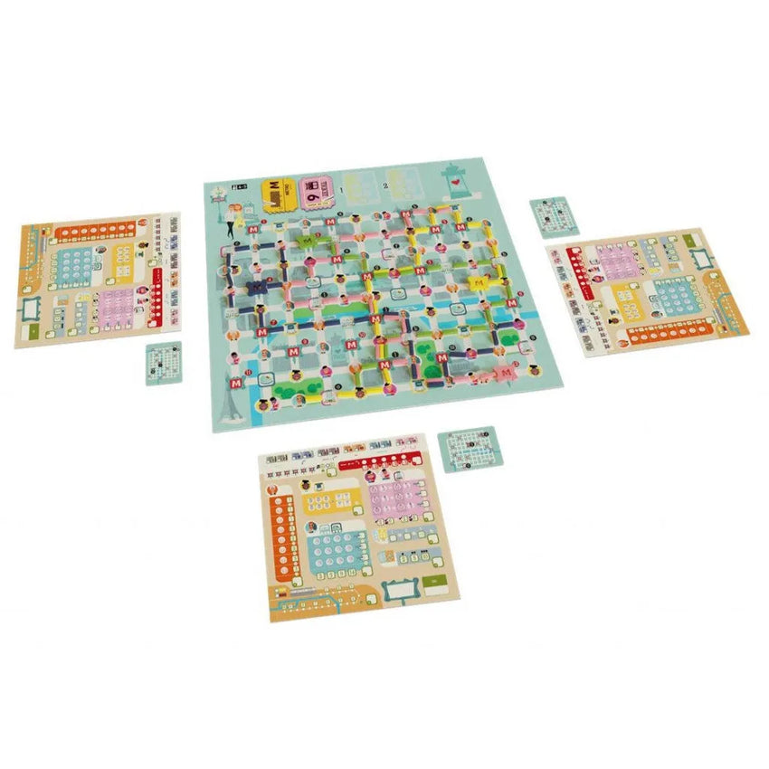 Get On Board: Paris and Roma-w001 WHSX Board / Card Games-Brain Games OÜ
