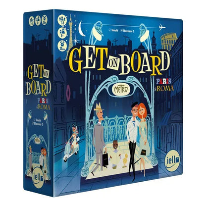 Get On Board: Paris and Roma-w001 WHSX Board / Card Games-Brain Games OÜ