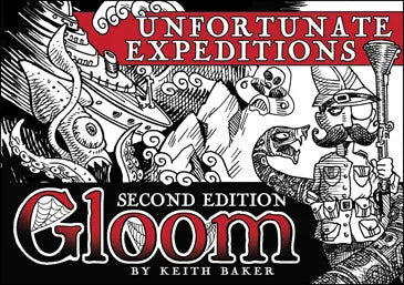 Gloom 2nd Ed. Unfortunate Expeditions-001 Board / Card Games-Brain Games OÜ
