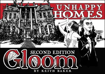 Gloom 2nd Ed. Unhappy Homes-001 Board / Card Games-Brain Games OÜ