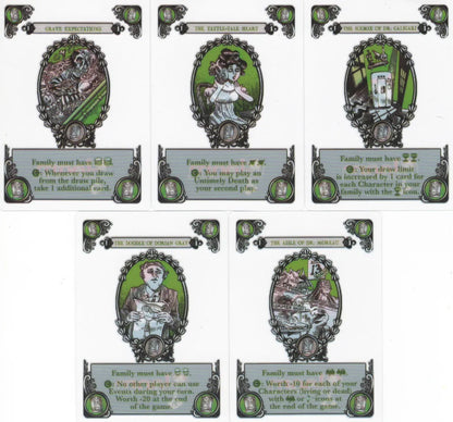 Gloom 2nd Ed. Unquiet Dead-001 Board / Card Games-Brain Games OÜ