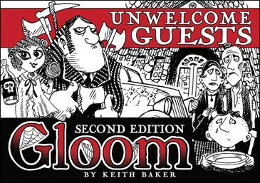 Gloom 2nd Ed. Unwelcome Guests-001 Board / Card Games-Brain Games OÜ