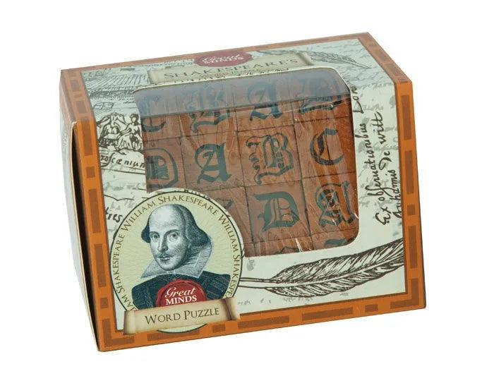 Great Minds: Shakespeare's Word Puzzle-Nuputamisvigurid-Brain Games OÜ