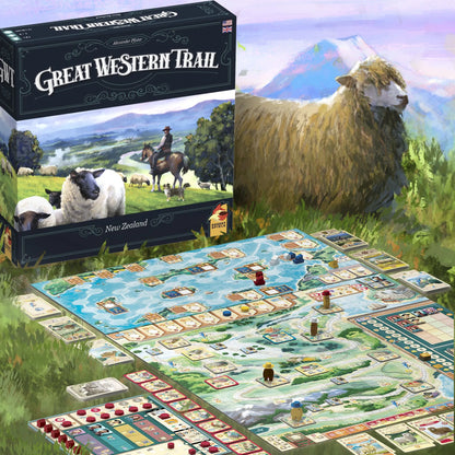 Great Western Trail: New Zealand-Strateegiamängud-Brain Games OÜ