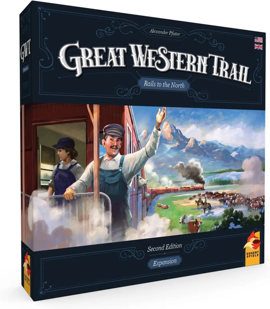 Great Western Trail: Rails to the North (Second Edition)-001 Board / Card Games-Brain Games OÜ