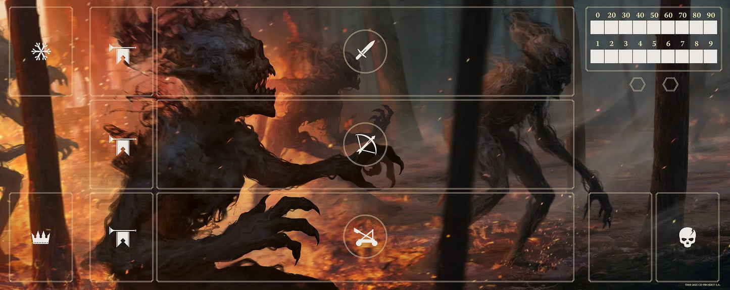 Gwent Playmat - Monsters-104 Accessories-Brain Games OÜ