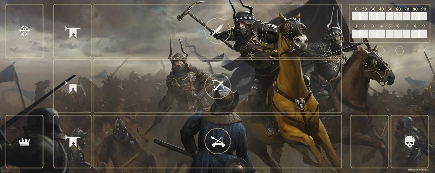 Gwent Playmat - Nilfgaard-104 Accessories-Brain Games OÜ