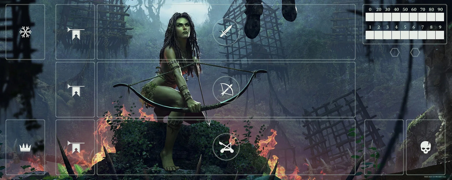 Gwent Playmat - Scoia'tael-104 Accessories-Brain Games OÜ