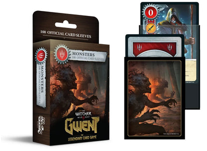 Gwent Sleeves - Monsters-104 Accessories-Brain Games OÜ