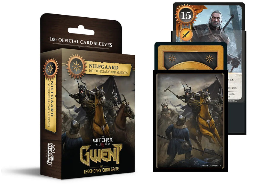Gwent Sleeves - Nilfgaard-104 Accessories-Brain Games OÜ