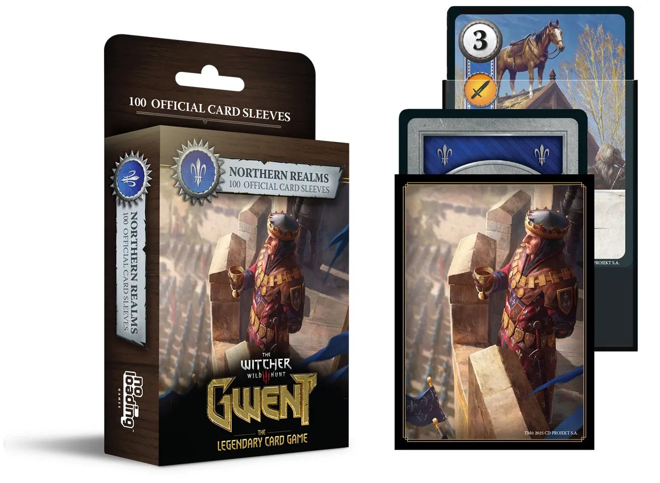 Gwent Sleeves - Northern Realms-104 Accessories-Brain Games OÜ