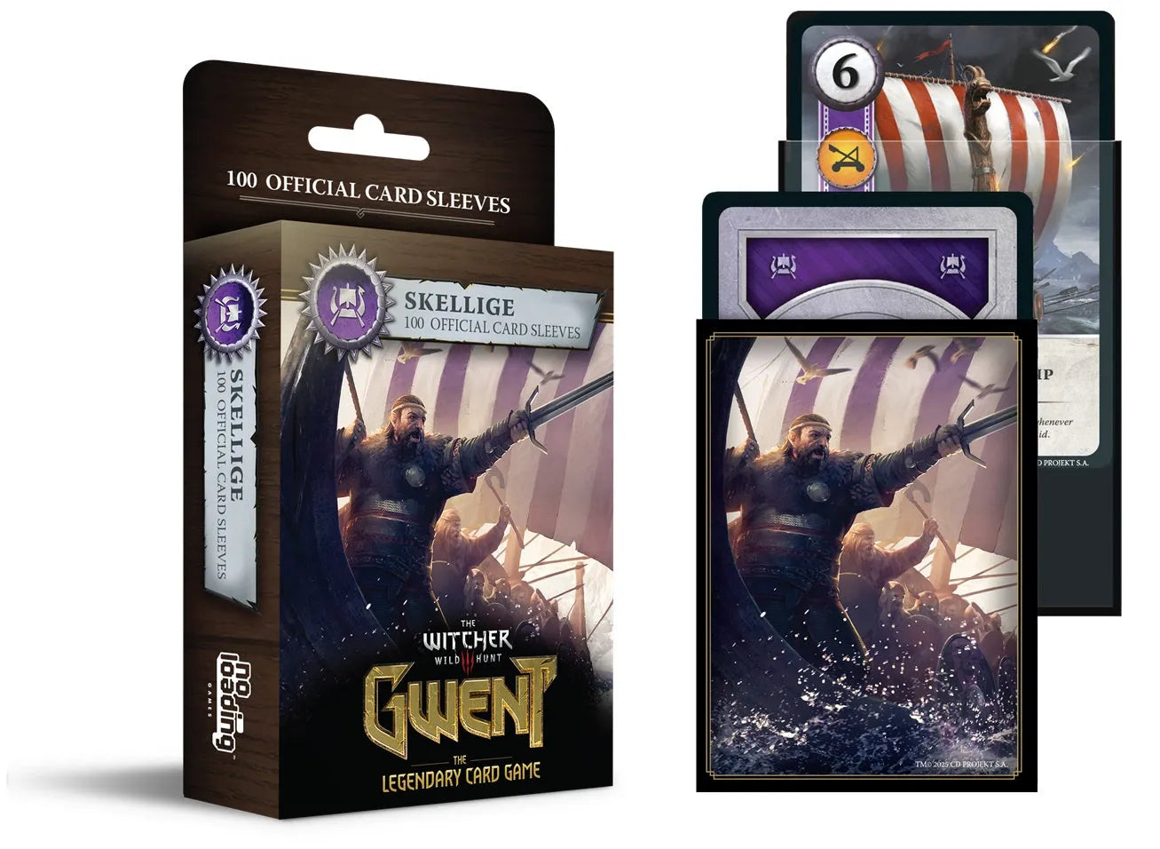 Gwent Sleeves - Skellige-104 Accessories-Brain Games OÜ