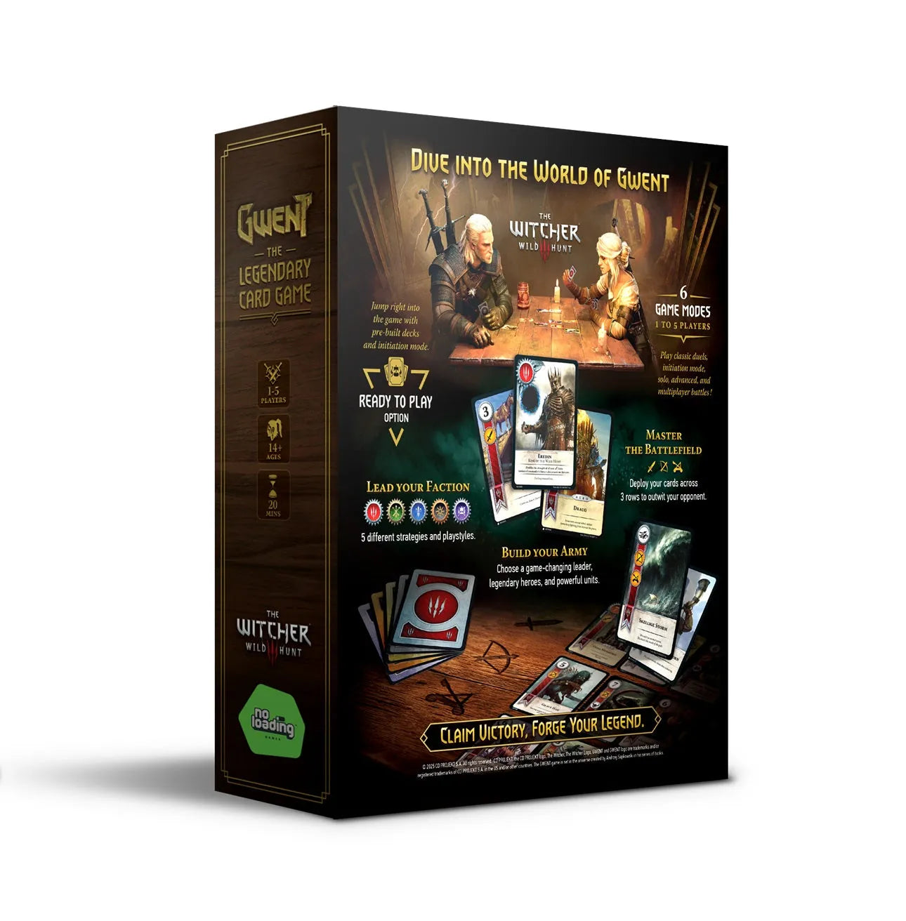 Gwent: The Legendary Card Game-w001 WHSX Board / Card Games-Brain Games OÜ