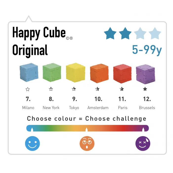 Happy Cube Original-w111 WHS Creativity & Brain Teasers-Brain Games OÜ
