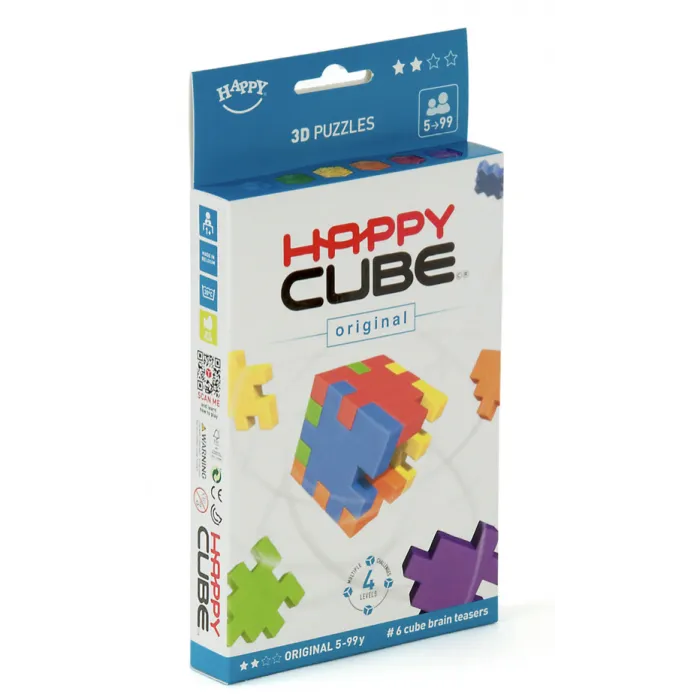 Happy Cube Original 6pack-w111 WHS Creativity & Brain Teasers-Brain Games OÜ