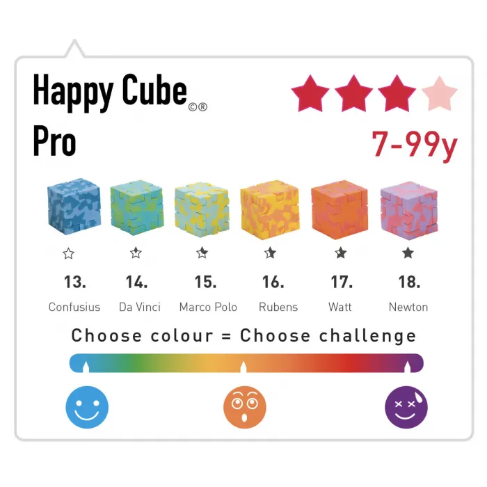 Happy Cube Pro 6pack-w111 WHS Creativity & Brain Teasers-Brain Games OÜ