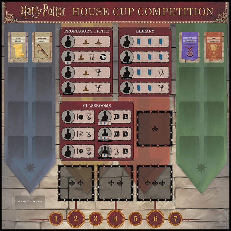 Harry Potter: House Cup Competition-001 Board / Card Games-Brain Games OÜ
