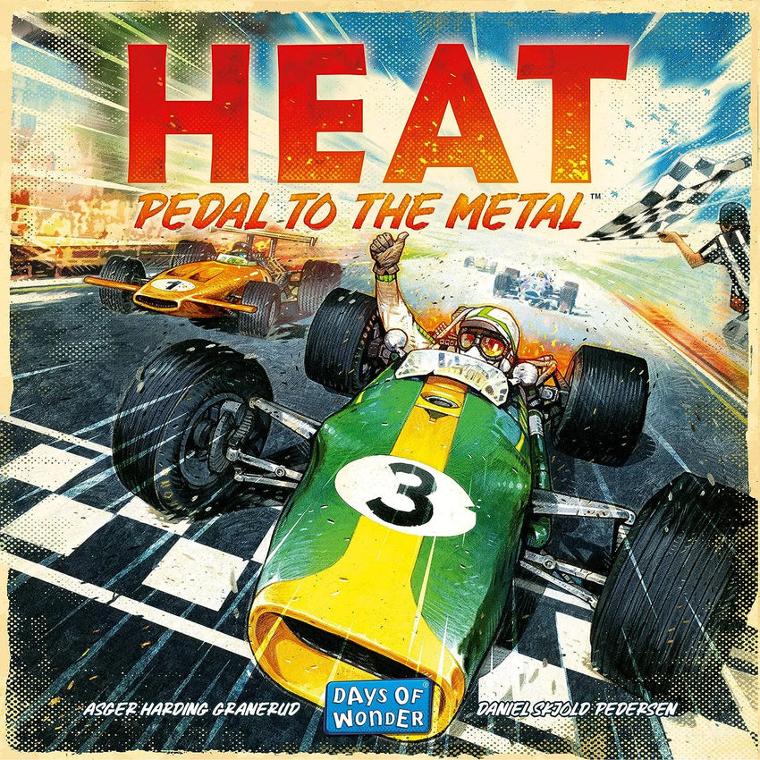 Heat: Pedal to the Metal-w001 WHSX Board / Card Games-Brain Games OÜ