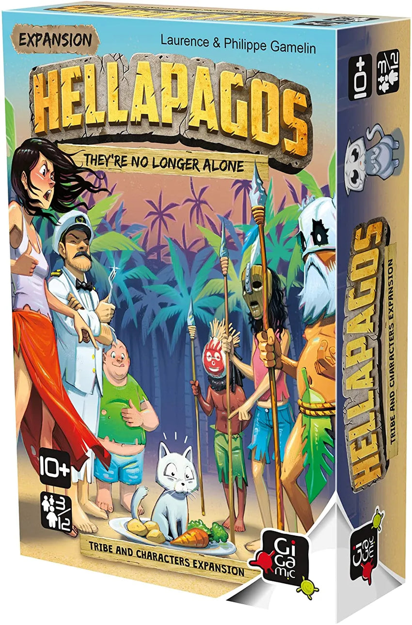 Hellapagos: They're No Longer Alone expansion-w001 WHSX Board / Card Games-Brain Games OÜ