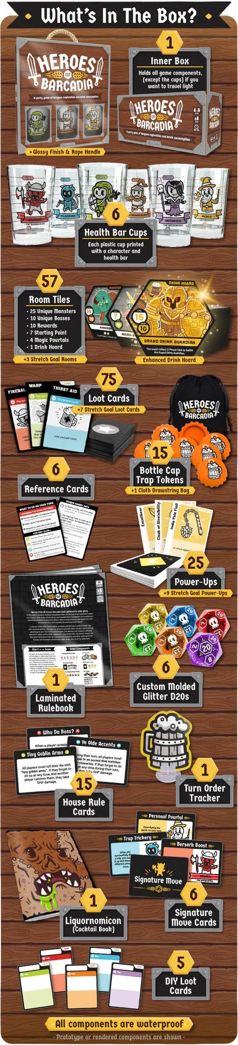Heroes of Barcadia - Kickstarter Edition-Strateegiamängud-Brain Games OÜ
