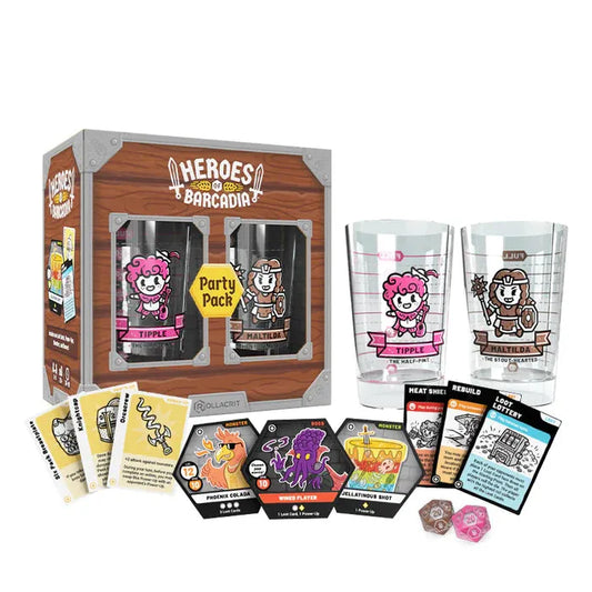 Heroes of Barcadia: Party Pack 2-Player Expansion-101 Board / Card Games-Brain Games OÜ
