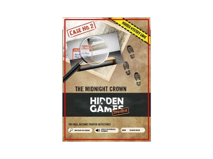 Hidden Games Crime Scene - Case No. 2 - The Midnight Crown-001 Board / Card Games-Brain Games OÜ