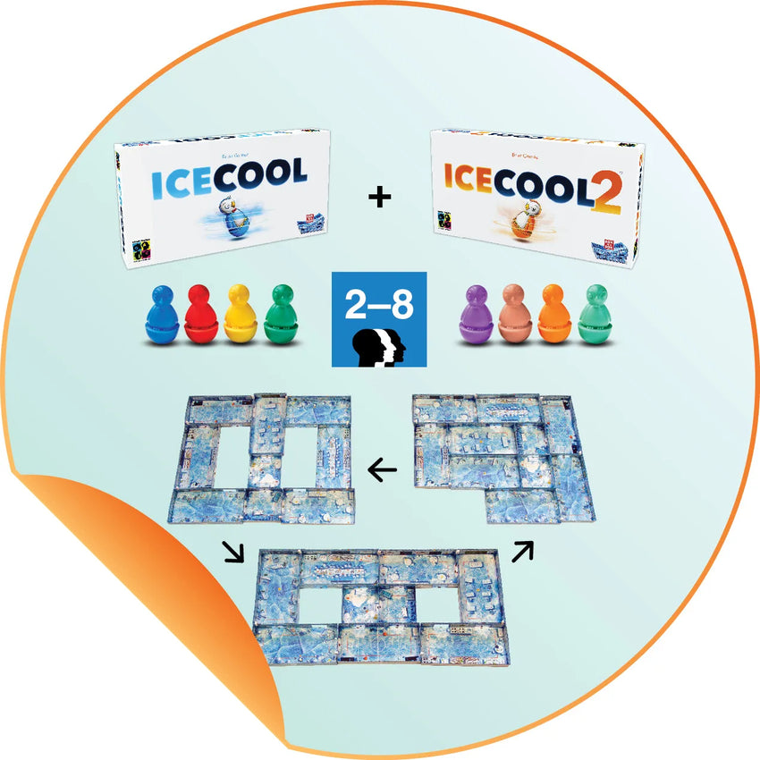 ICECOOL2-w101 WHS Board / Card Games-Brain Games OÜ