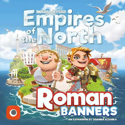 Imperial Settlers: Empires of the North - Roman Banners-101 Board / Card Games-Brain Games OÜ