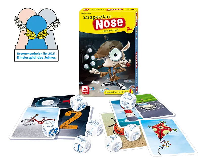 Inspector Nose-101 Board / Card Games-Brain Games OÜ