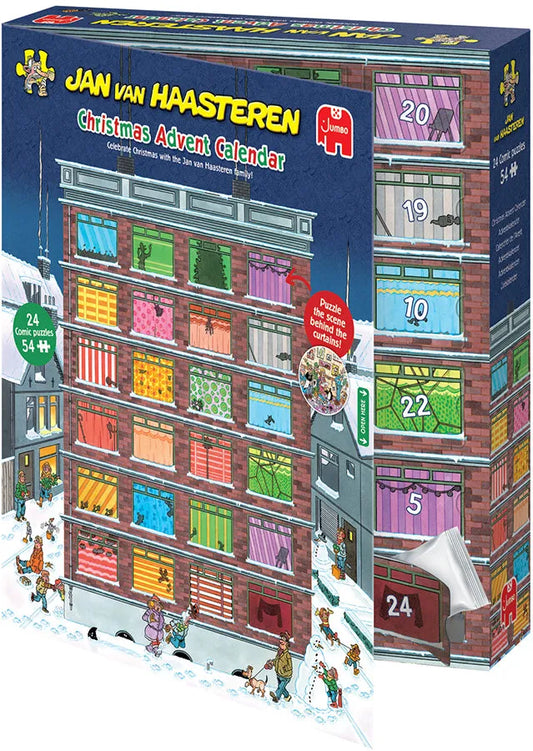 Jan van Haasteren Christmas Advent Calendar-w008 WHSX Jigsaw Puzzles-Brain Games OÜ