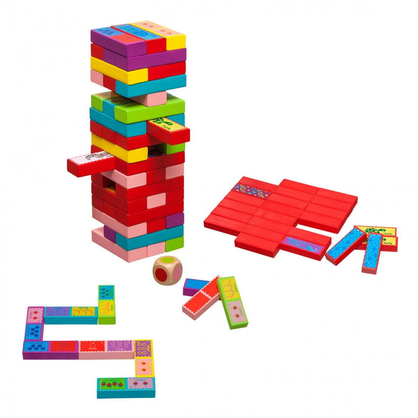Jenga, 3 ühes-101 Board / Card Games-Brain Games OÜ