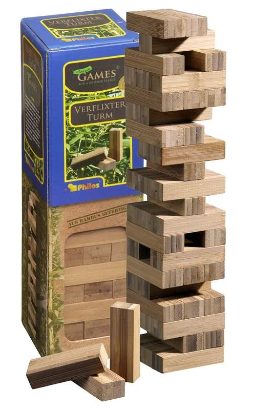 Jenga, bambusest-101 Board / Card Games-Brain Games OÜ