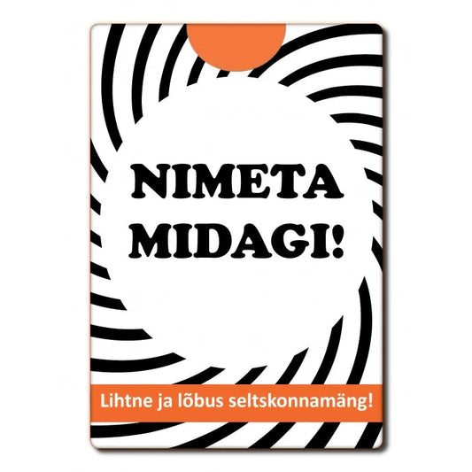 Kaardimäng NIMETA MIDAGI-Seltskonnamängud-Brain Games OÜ