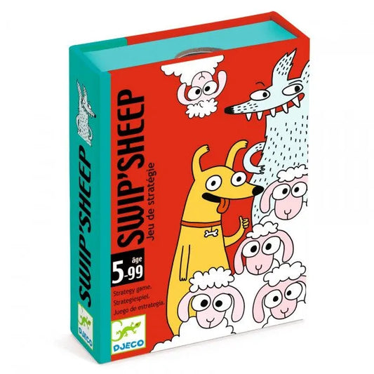 Kaardimäng "Swip'Sheep"-Lastemängud-Brain Games OÜ
