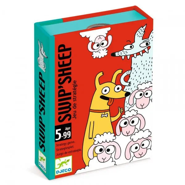 Kaardimäng "Swip'Sheep"-Lastemängud-Brain Games OÜ