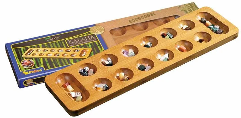 Kalaha (bambus)-101 Board / Card Games-Brain Games OÜ