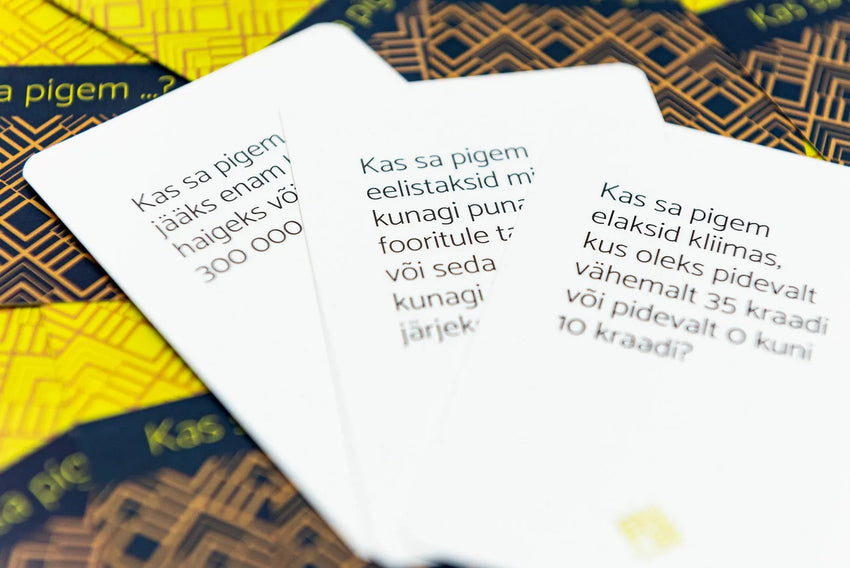 Kas sa pigem ...?-Seltskonnamängud-Brain Games OÜ