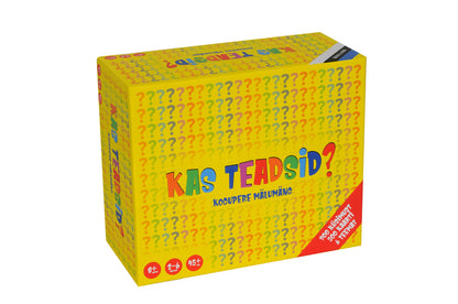 Kas Teadsid?-Seltskonnamängud-Brain Games OÜ