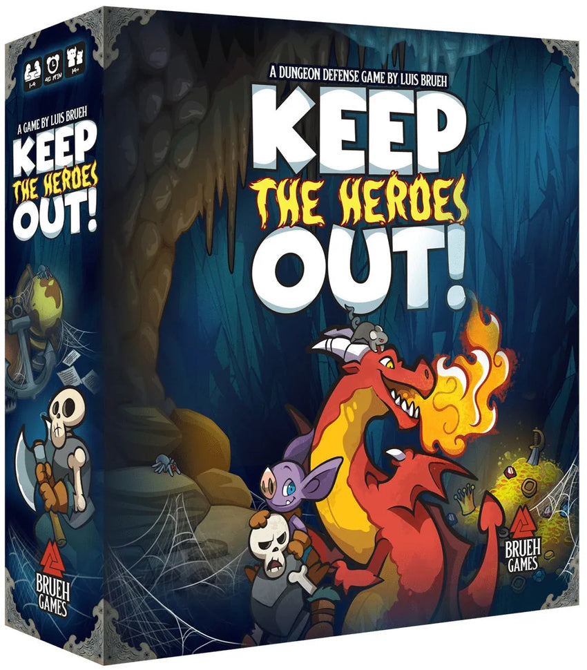 Keep the Heroes Out!-101 Board / Card Games-Brain Games OÜ