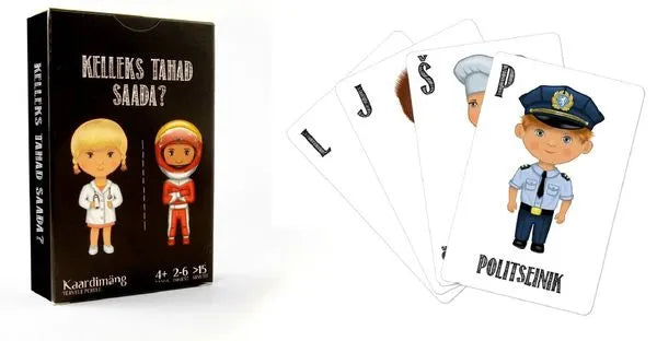 Kelleks tahad saada-101 Board / Card Games-Brain Games OÜ