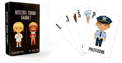 Kelleks tahad saada-101 Board / Card Games-Brain Games OÜ