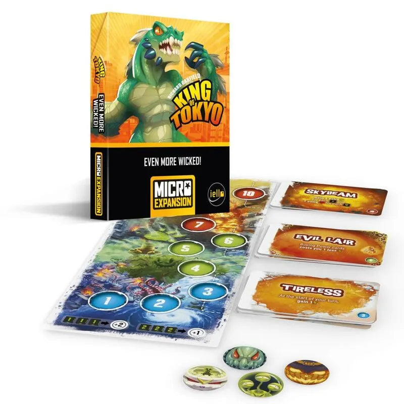 King of Tokyo: Even More Wicked!-001 Board / Card Games-Brain Games OÜ