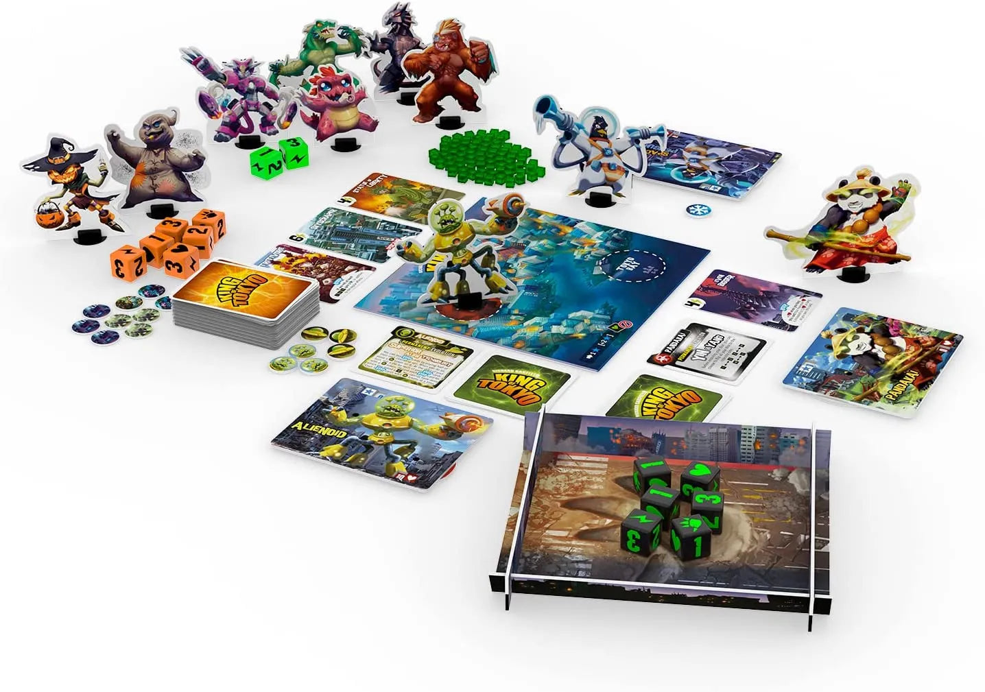 King of Tokyo: Monster Box-w001 WHSX Board / Card Games-Brain Games OÜ