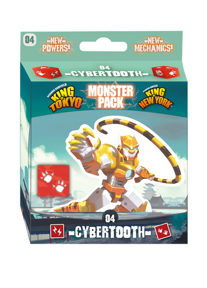King of Tokyo: Monster Pack - Cybertooth-w001 WHSX Board / Card Games-Brain Games OÜ